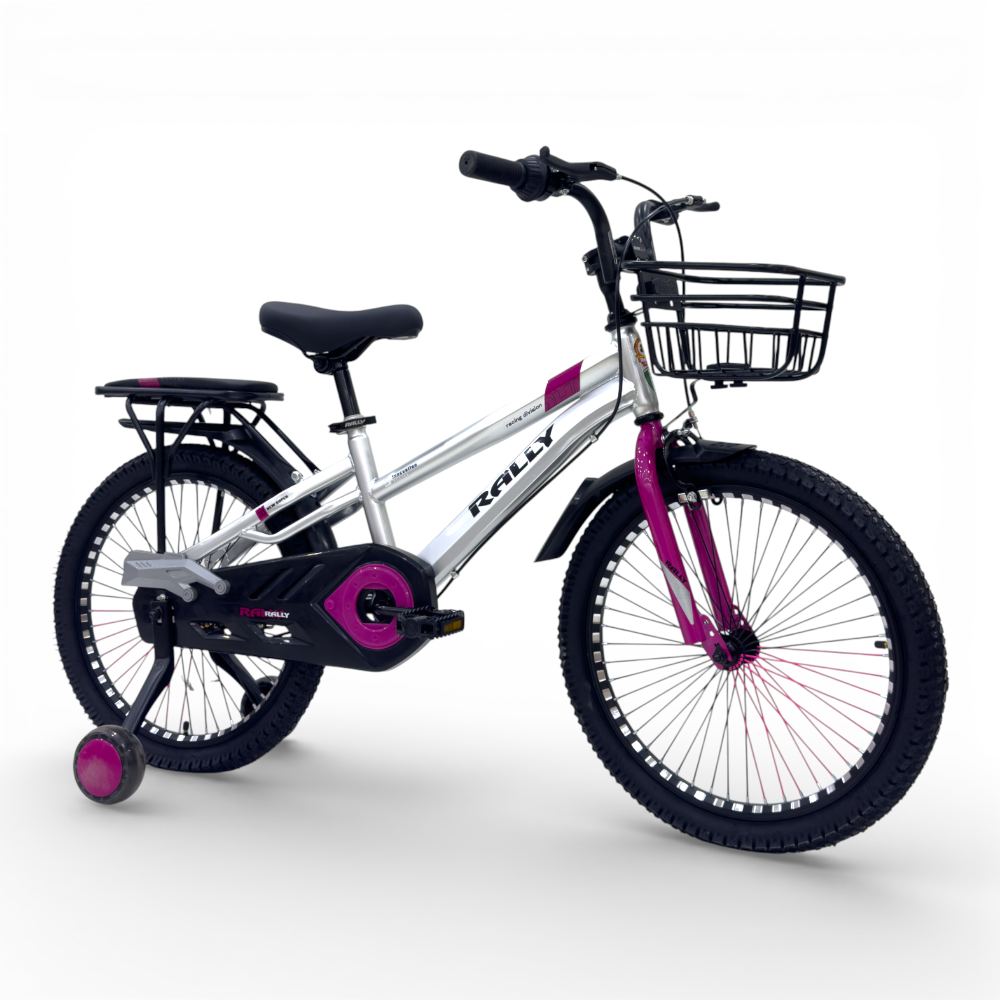 RALLY 20 Inch Kids Bicycle with Basket