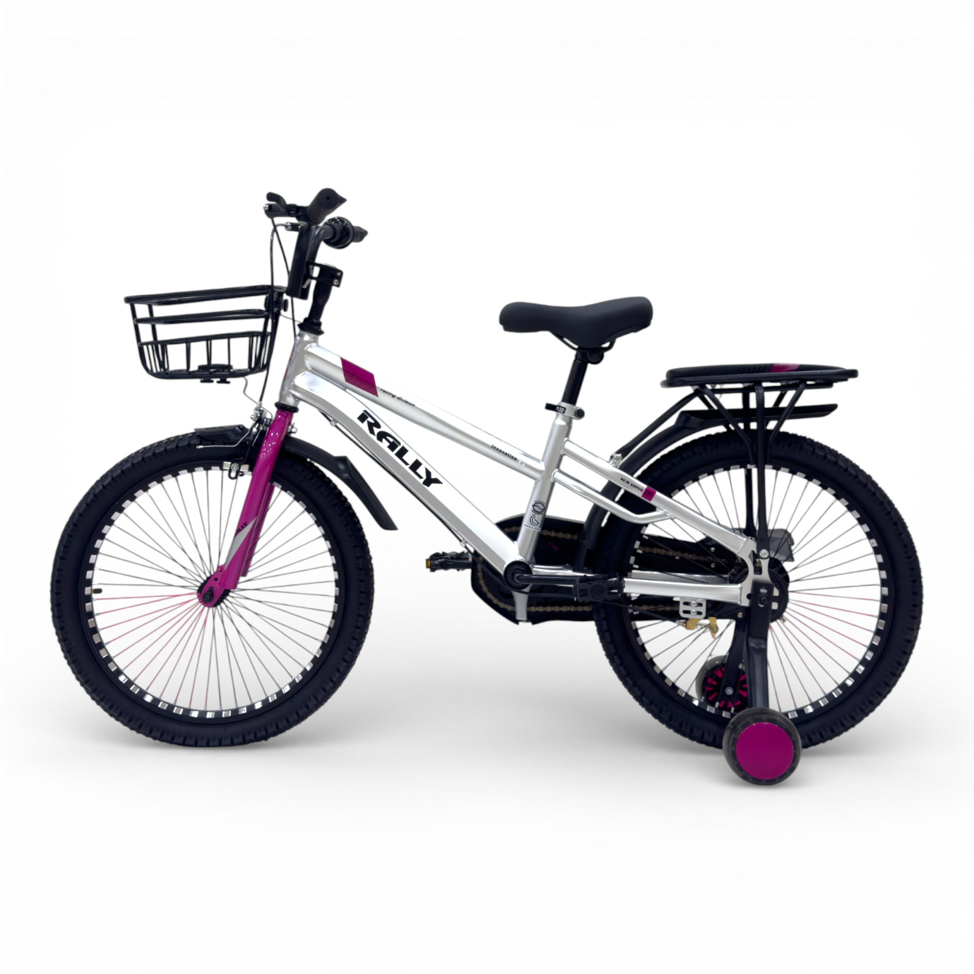 RALLY 20 Inch Kids Bicycle with Basket