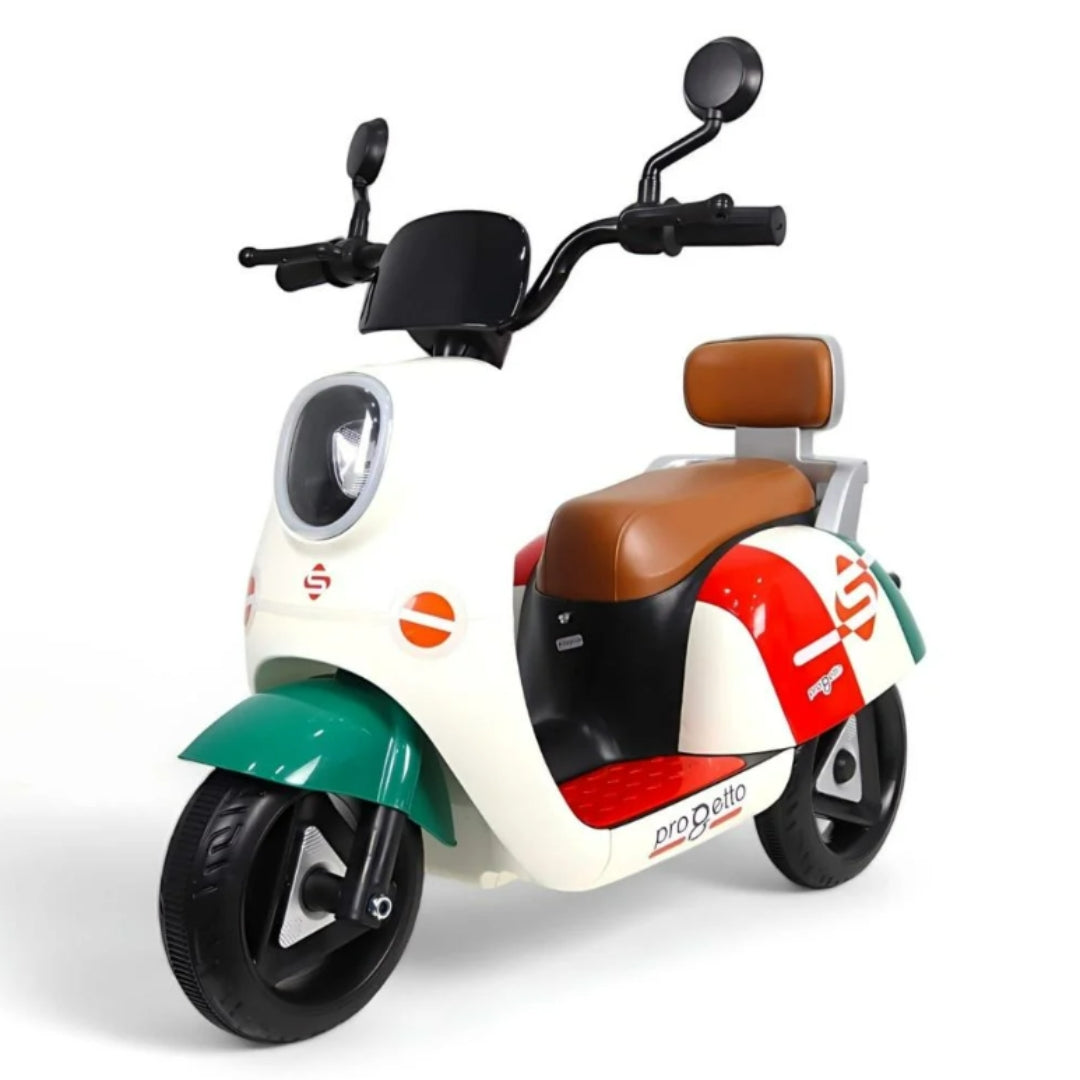 RALLY Progetto Vespa Kids Ride-On Scooter