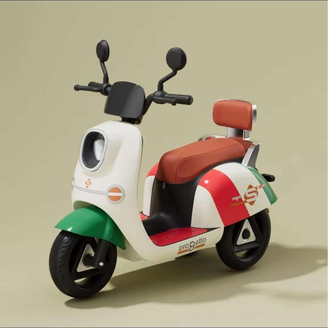 RALLY Progetto Vespa Kids Ride-On Scooter