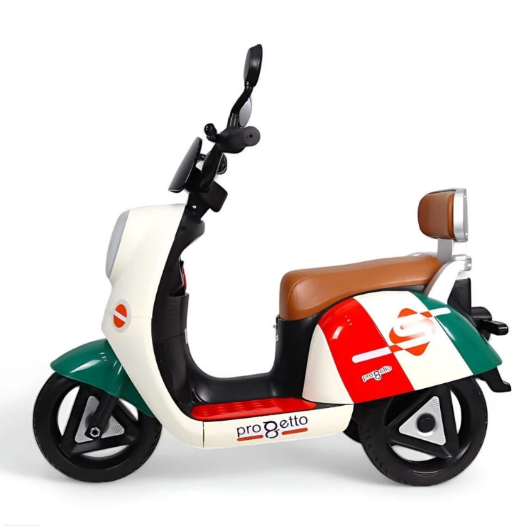 RALLY Progetto Vespa Kids Ride-On Scooter