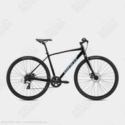 Giant Escape 4 hybrid bike in Black, 700c wheels with disc brakes