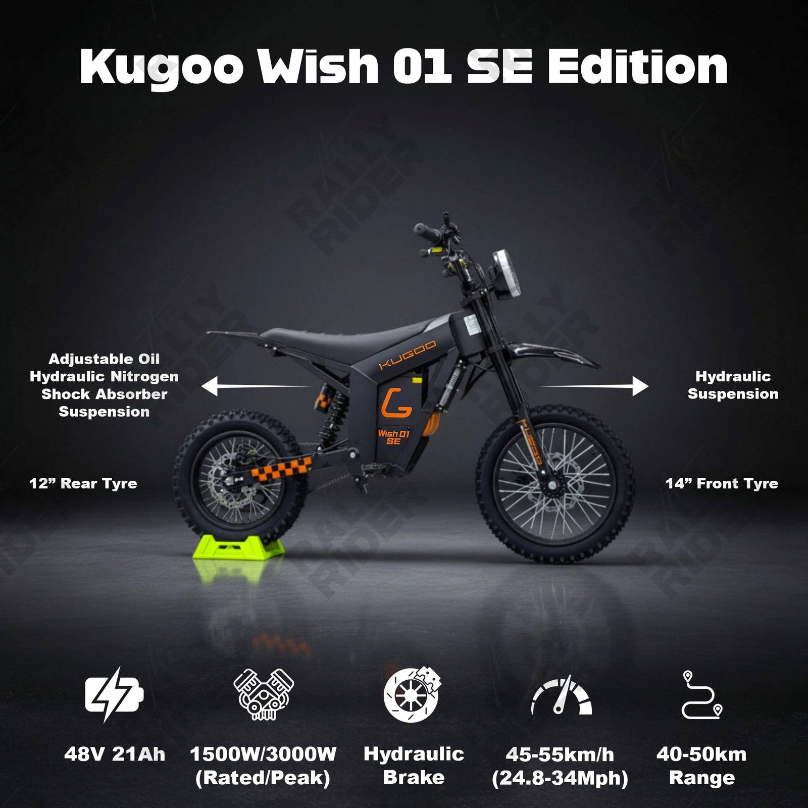 Kugoo Wish 01 SE Electric Dirt Bike