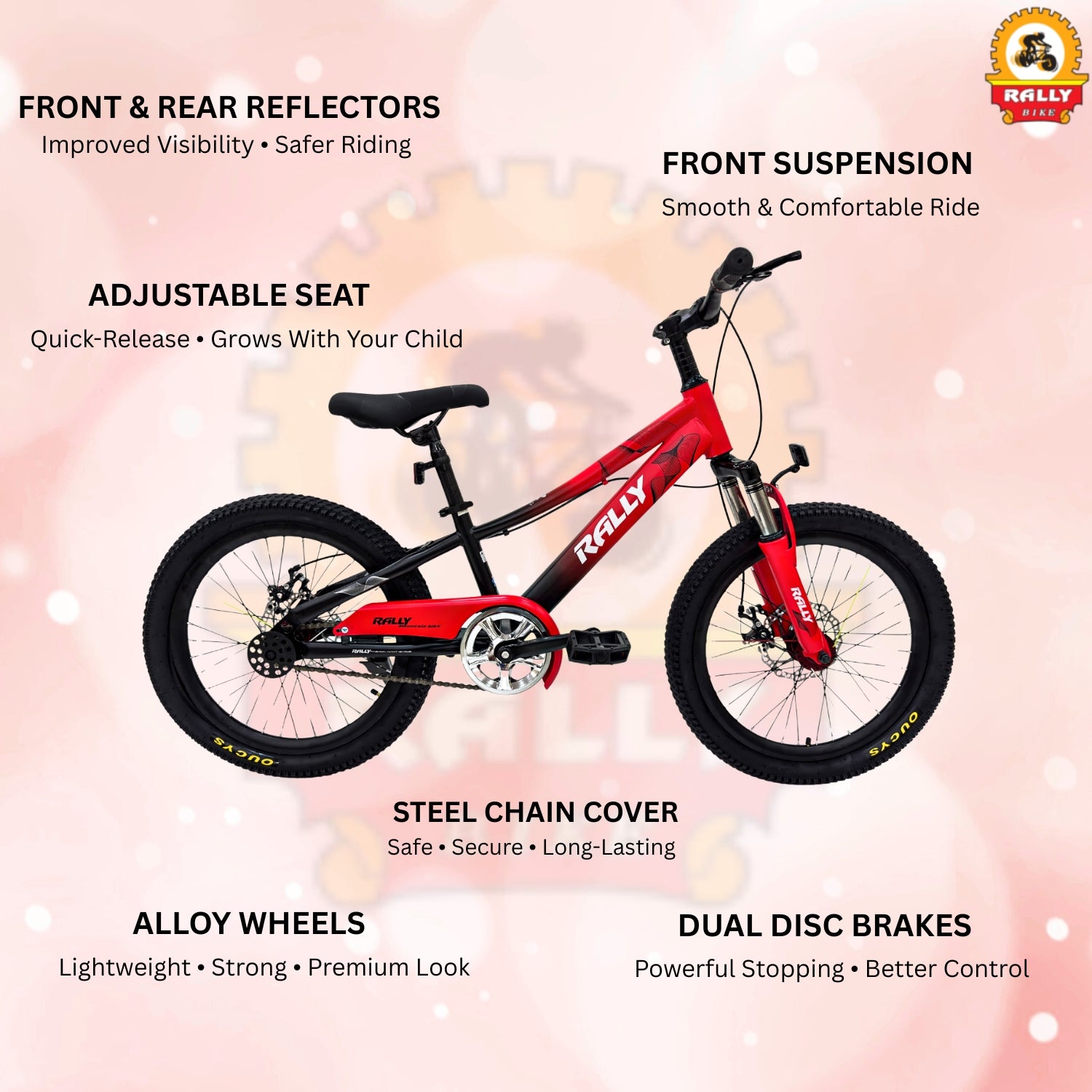 RALLY 20 Inch Kids Bicycle