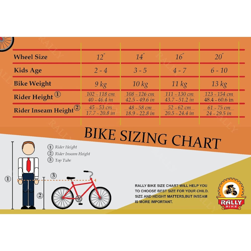 RALLY Girls 16 Inch Kids Bicycle