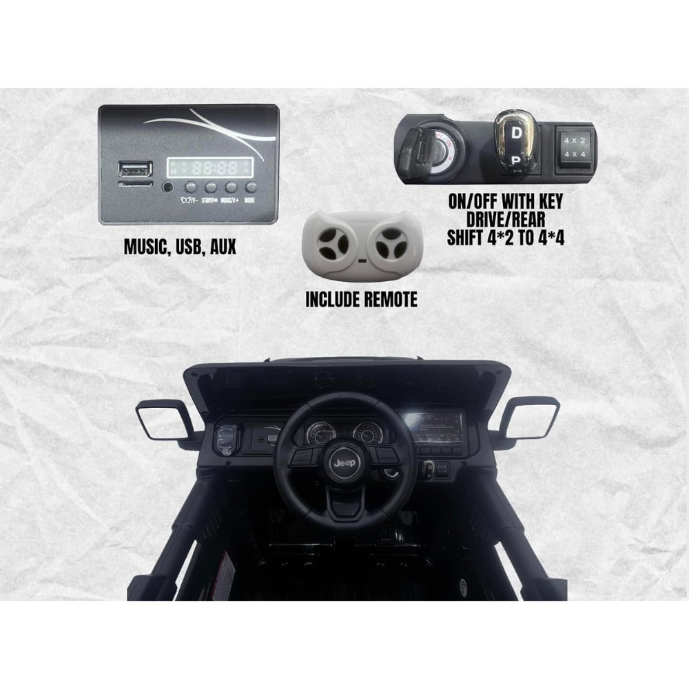 RALLY Electric Jeep Ride-On Car