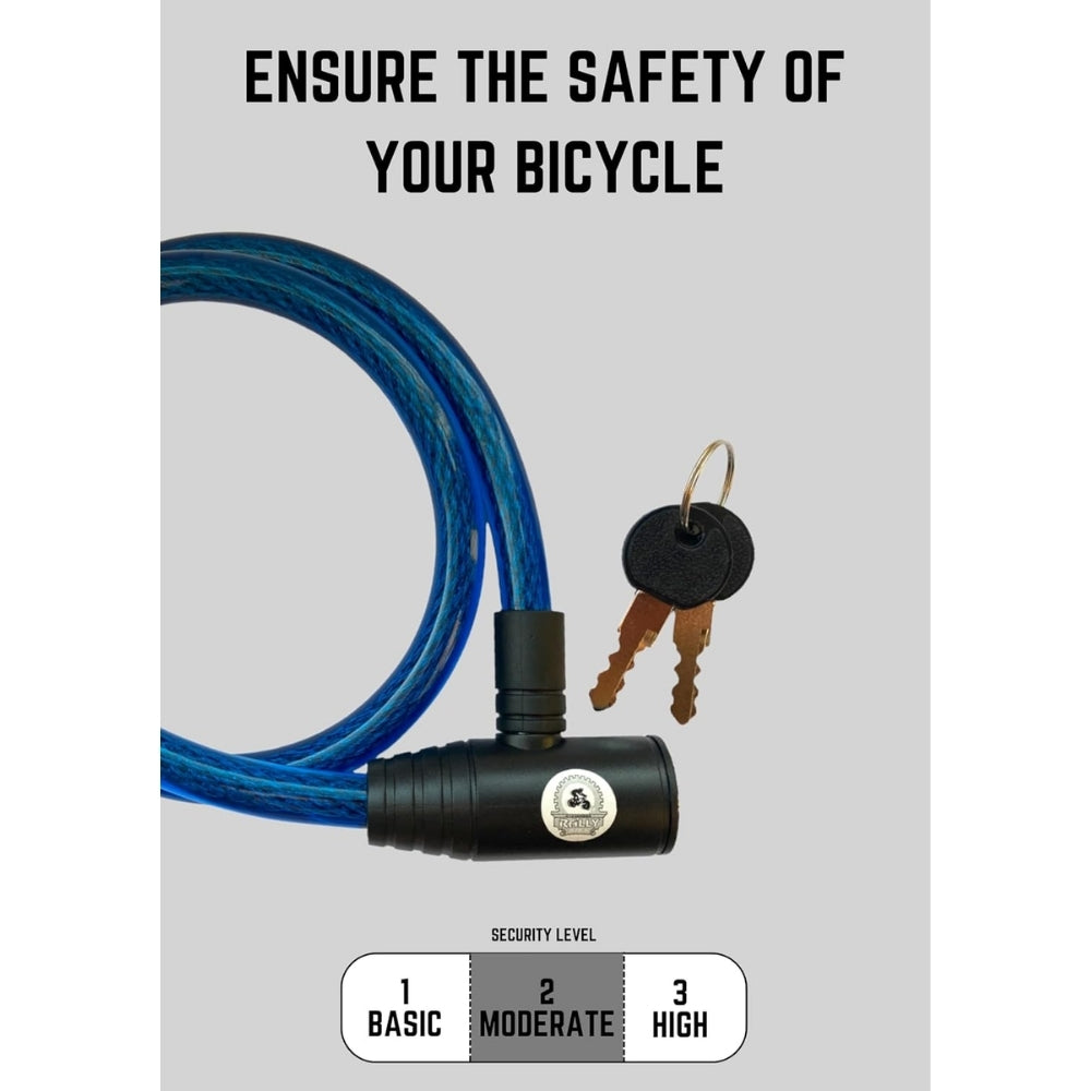 RALLY Bicycle Cable Lock with Keys