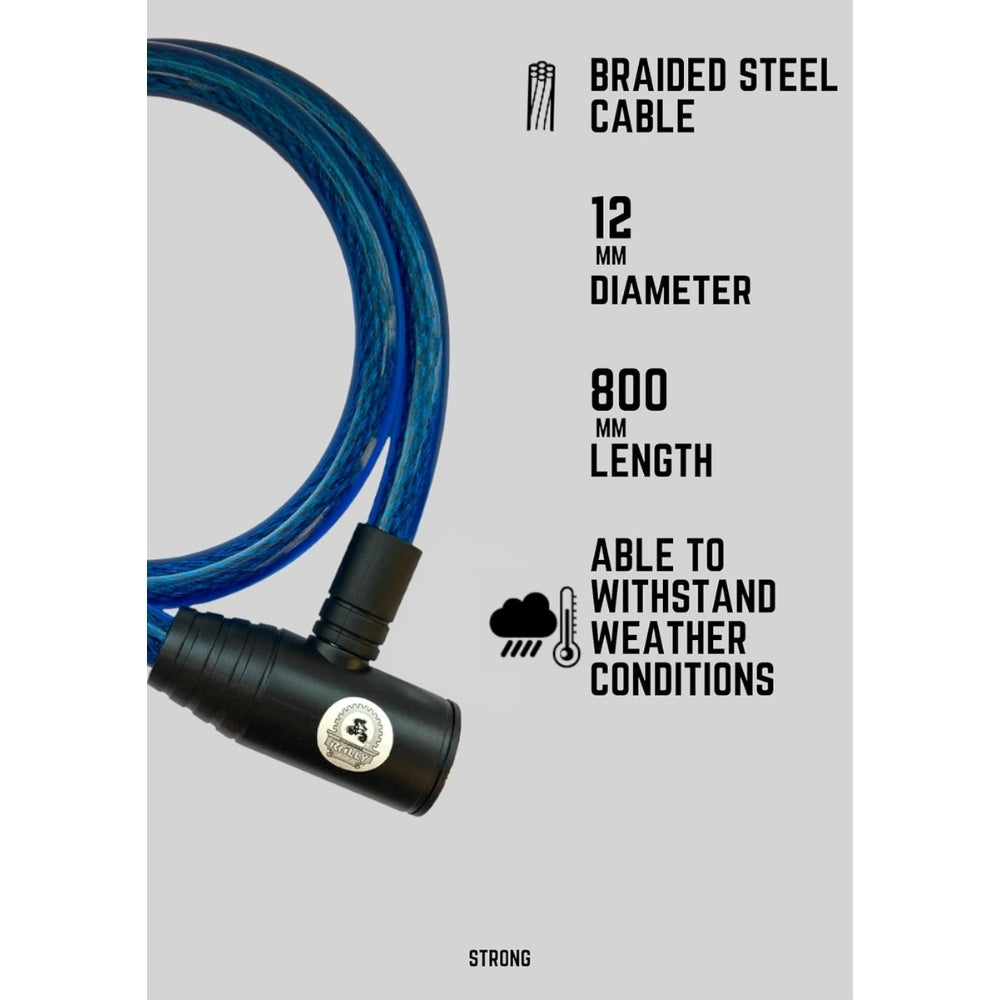 RALLY Bicycle Cable Lock with Keys