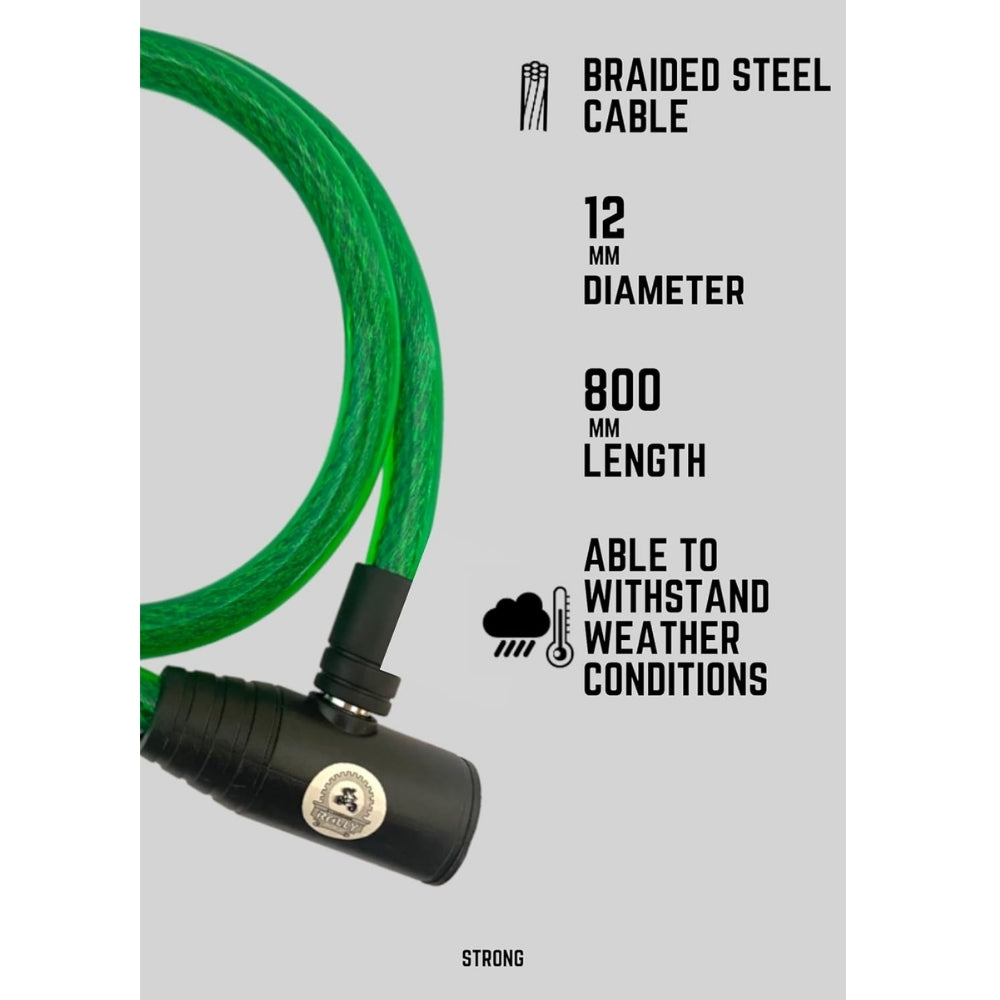 RALLY Bicycle Cable Lock with Keys