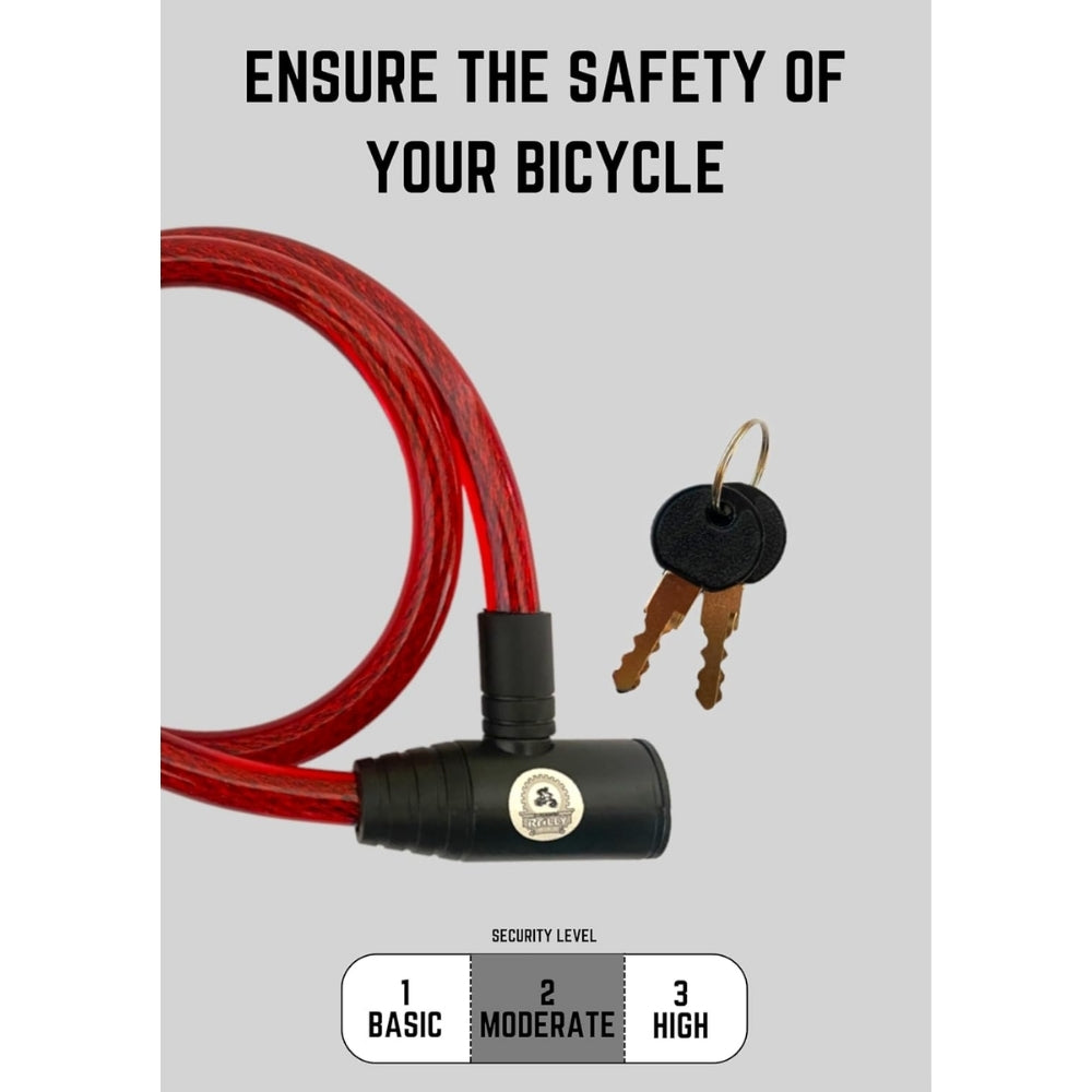 RALLY Bicycle Cable Lock with Keys