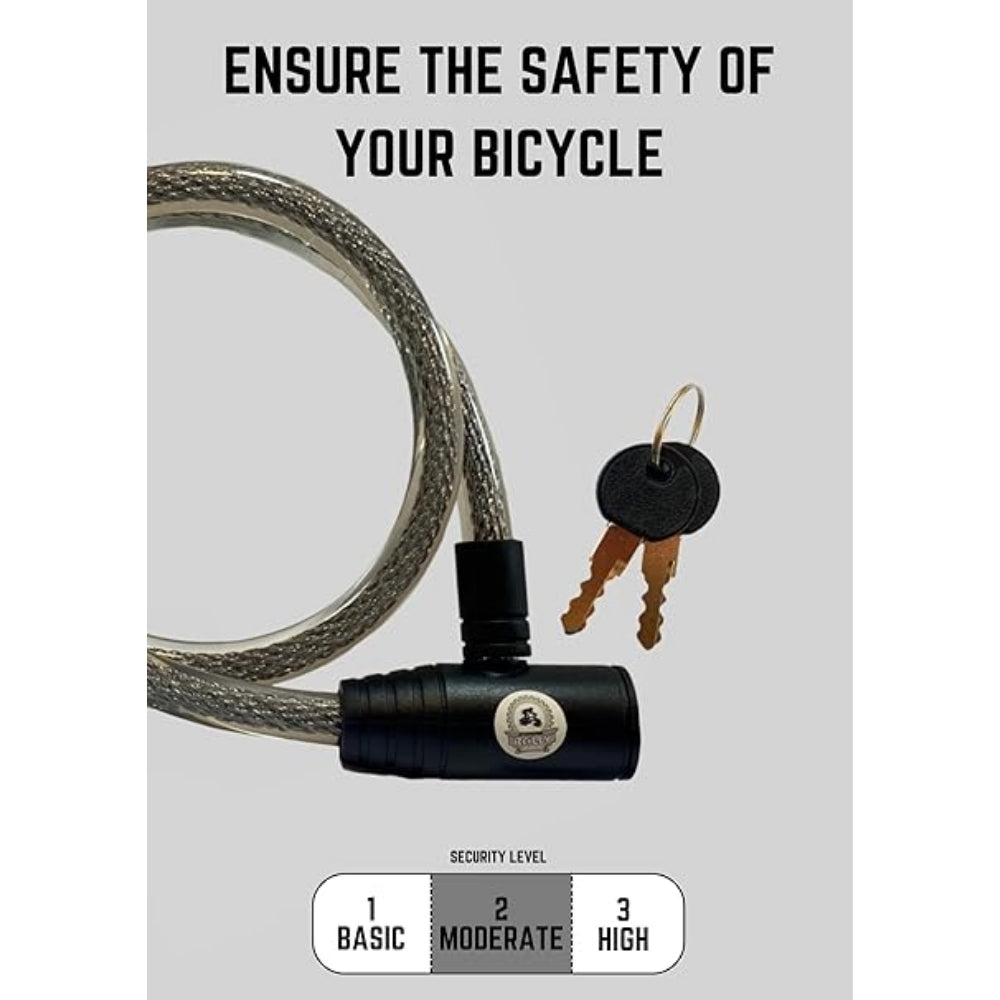 RALLY Bicycle Cable Lock with Keys