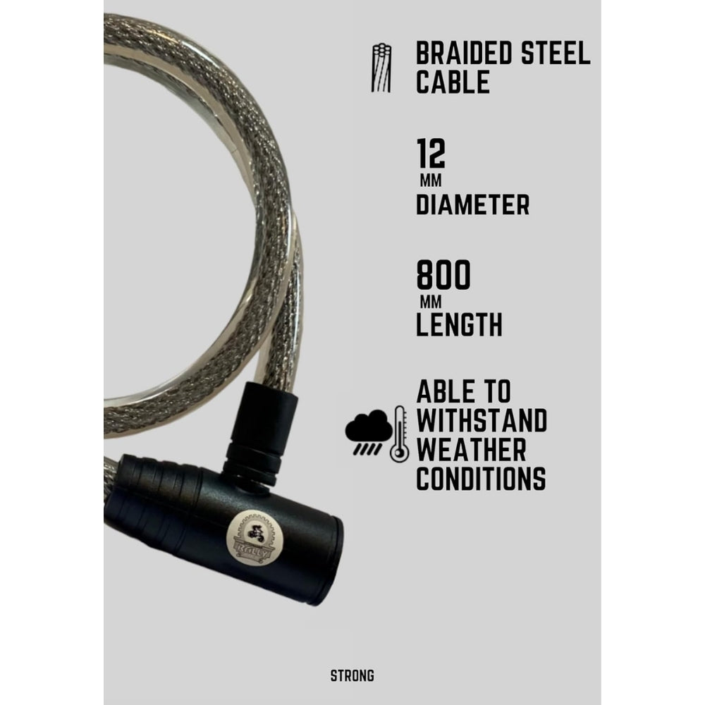 RALLY Bicycle Cable Lock with Keys