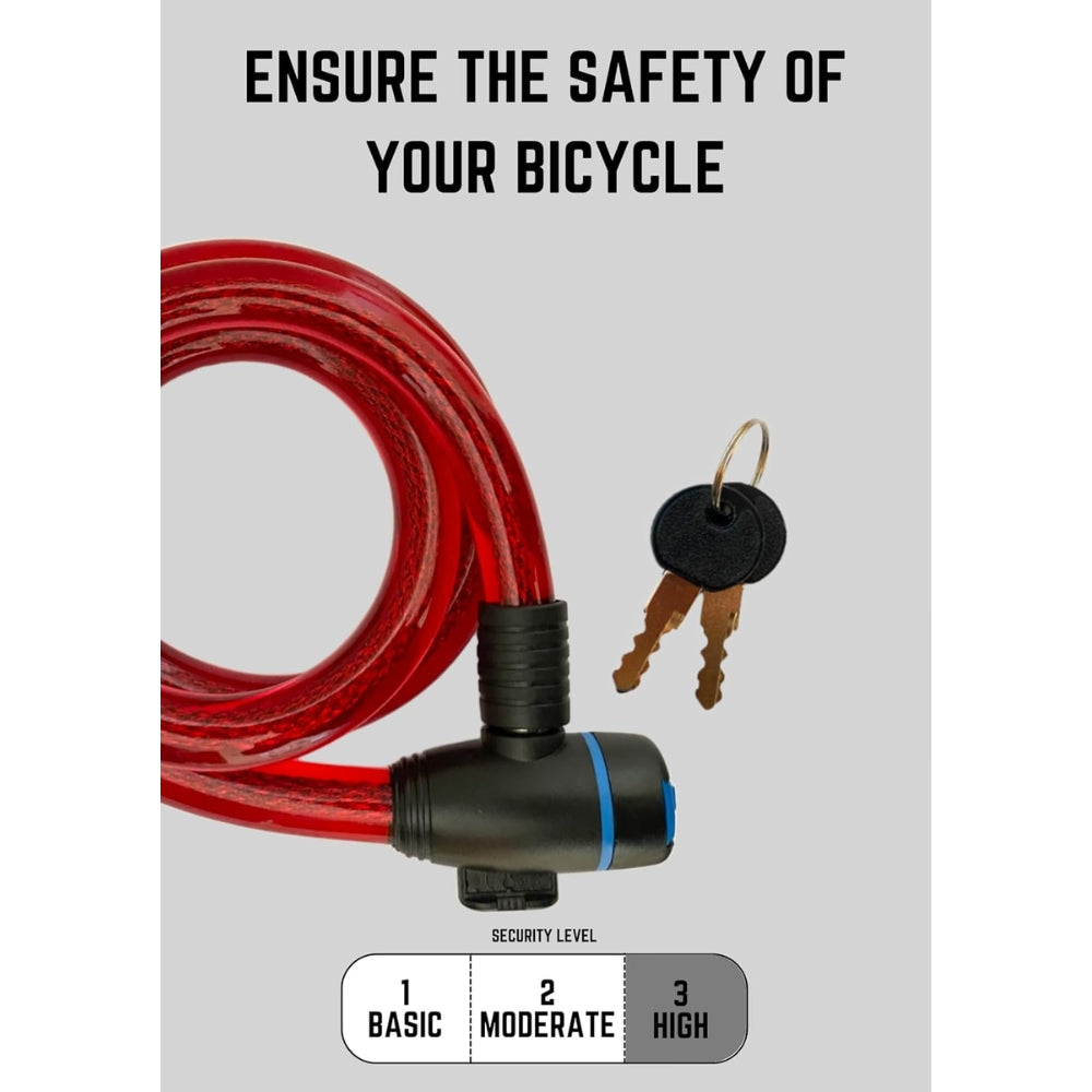 RALLY Bicycle Cable Lock with Keys